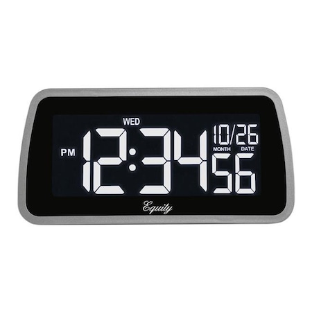 Lacrosse 30451 Color-Changing LCD Alarm Clock